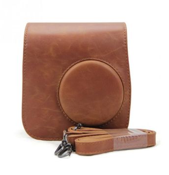 Brown Instax Mini 8/9 Leather Case/Bag