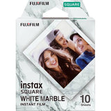 instax SQUARE White Marble films 10 sheets