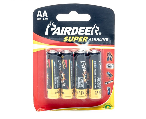 PAIRDEER Super Alkaline AA