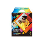 Rainbow instax SQUARE films 10 sheets